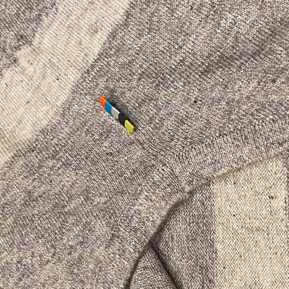 Smartwool Akamina Crew Neck Sweater Gray Pocket Knit Causal in perfect condition - Picture 7 of 11